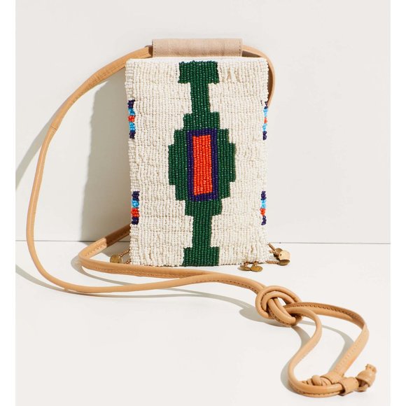 Free People Handbags - Free People Bobbi Beaded Crossbody / Multi